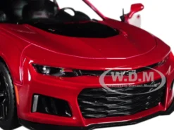 2017 Chevrolet Camaro ZL1 Burgundy 1/24 Diecast Car Model Motormax 79351