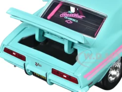 1969 Chevrolet Camaro Z/28 Light Blue with Pink Stripes 