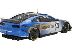 Chevrolet Camaro ZL1 #24 Jenson Button - Jimmie Johnson - Mike Rockenfeller (Post-Race Weathered Version) "Hendrick Motorsports - NASCAR Next Gen Garage 56" Innovative "24 Hours of Le Mans" (2023) 1/18 Model Car by Top Speed