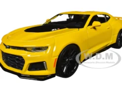 2017 Chevrolet Camaro ZL1 Yellow Metallic Special Edition 1/24 Diecast Model Car Maisto 31512y