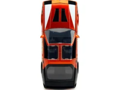 1985 Chevrolet Camaro Z 28 Orange Metallic with Graphics and Chester Cheetah Diecast Figure Cheetos Hollywood Rides Series 1/24 Diecast Model Car Jada 34384