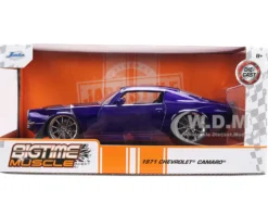 1971 Chevrolet Camaro Z/28 Purple Metallic with Black Hood