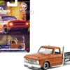1967 Chevrolet C-10 Custom Bedless Truck Orange Metallic "Furious 7" (2015) Movie "Fast & Furious" Series Diecast Model Car by Hot Wheels