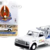 1969 Chevrolet C-30 Dually Wrecker Tow Truck White Jerry’s Towing Fall Guy Stuntman Association Hollywood Special Edition 1/64 Diecast Model Car Greenlight 44965B