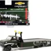 1968 Chevrolet C60 Flatbed Truck #68 Matt Dark Green with Graphics Maj. G Action Line Limited Edition 21120 pieces Worldwide 1/64 Diecast Model M2 Machines 39100-HS01