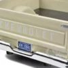 1966 Chevrolet C10 Fleetside Pickup Cream 1/24 Diecast Car Model Motormax 73355