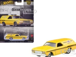 1970 Chevrolet Chevelle SS Wagon "Yenko" Yellow "Fast Wagons" Series Diecast Model Car by Hot Wheels