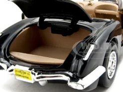 1959 Chevrolet Corvette Black 1/24 Diecast Model Car Motormax 73216