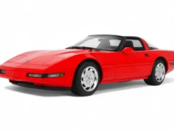 1995 Chevrolet Corvette C4 Convertible Torch Red 1/18 Model Car by GT Spirit