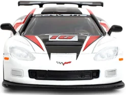 2005 Chevrolet Corvette C6R #16 White with Black and Red Graphics "Collection" Series 1/64 Diecast Model Car by Majorette
