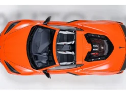 2020 Chevrolet Corvette C8 Stingray Sebring Orange 1/18 Model Car by Autoart