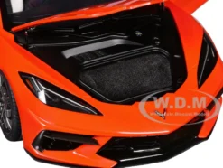 2020 Chevrolet Corvette C8 Stingray Sebring Orange 1/18 Model Car by Autoart