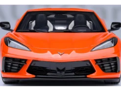 2020 Chevrolet Corvette C8 Stingray Sebring Orange 1/18 Model Car by Autoart