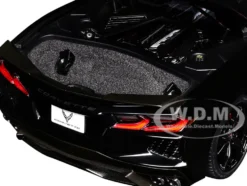 2020 Chevrolet Corvette C8 Stingray Black 1/18 Model Car by Autoart