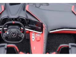 2020 Chevrolet Corvette C8 Stingray Black 1/18 Model Car by Autoart