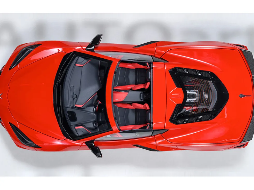 2020 Chevrolet Corvette C8 Stingray Torch Red 1/18 Model Car by Autoart