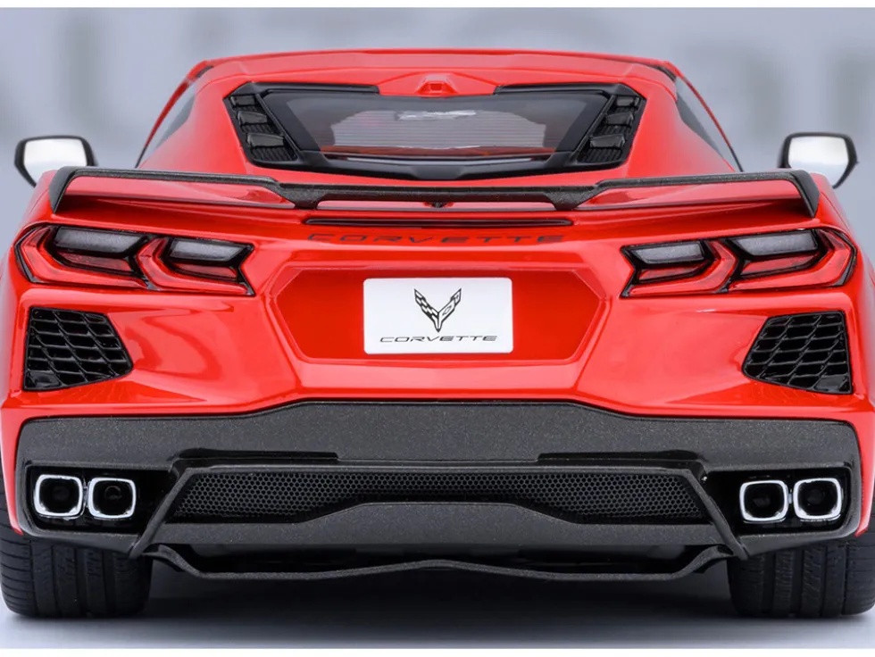 2020 Chevrolet Corvette C8 Stingray Torch Red 1/18 Model Car by Autoart