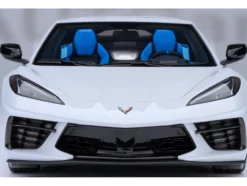2020 Chevrolet Corvette C8 Stingray Ceramic Matrix Gray Metallic 1/18 Model Car by Autoart