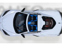2020 Chevrolet Corvette C8 Stingray Ceramic Matrix Gray Metallic 1/18 Model Car by Autoart