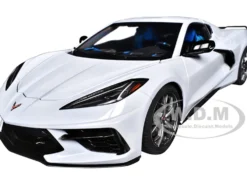 2020 Chevrolet Corvette C8 Stingray Ceramic Matrix Gray Metallic 1/18 Model Car by Autoart