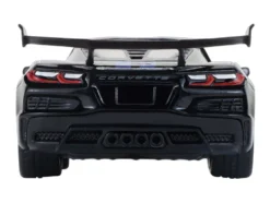 2025 Chevrolet Corvette C8 ZR1 Black with Blue Stripes with Raw Casting Dual Pack "2025 Greenlight Waltersons Collector's Expo Exclusive" 1/64 Diecast Model Car by Greenlight