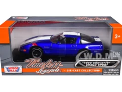 1996 Chevrolet Corvette Grand Sport Blue Metallic with White Stripes 