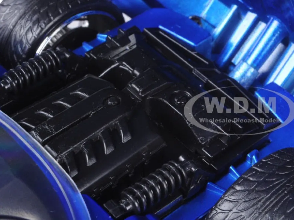 2009 Chevrolet Corvette Stingray Concept Blue 1/24 Diecast Model Car Jada 97468