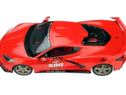 2020 Chevrolet Corvette Stingray C8 Torch Red Official Pace Car 104th Indianapolis 500 2020 1/18 Model Car Real Art Replicas 18014