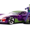 2009 Chevrolet Corvette Stingray Joker Diecast Figure DC Comics Series 1/24 Diecast Model Car Jada 31199