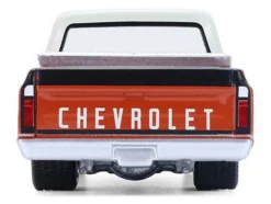 1968 Chevrolet C-10 Pickup Truck with Toolbox Orange and Beige