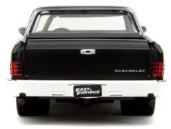 1967 Chevrolet El Camino Matt Black Fast & Furious Series 1/32 Diecast Model Car Jada 34414