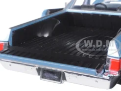 1970 Chevrolet El Camino SS Blue 1/24 Diecast Model Car New Ray 71883