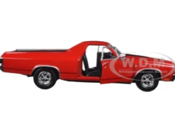 1970 Chevrolet El Camino SS 396 Red 1/24 Diecast Model Car Motormax 79347
