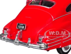 1948 Chevrolet Fleetline Aerosedan Red "Special Edition" Series 1/25 Diecast Model Car by Maisto