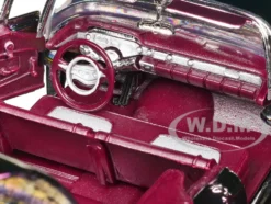 1958 Chevrolet Impala Green and Purple Chrome 