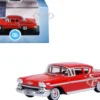 1958 Chevrolet Impala Sports Coupe Rio Red 1/87 (HO) Scale Diecast Model Car by Oxford Diecast