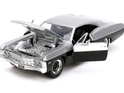 1967 Chevrolet Impala SS Silver Metallic and Black