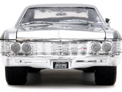 1967 Chevrolet Impala SS Silver Metallic and Black