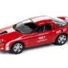 2002 Chevrolet Nickey Camaro ZL1 Bright Rally Red with White Stripes "Muscle Cars USA" Series 1/64 Diecast Model Car by Johnny Lightning