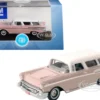 1957 Chevrolet Nomad Dusk Pearl Imperial Ivory Top 1/87 HO Scale Diecast Model Car Oxford Diecast 87CN57001