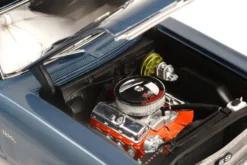 1969 Chevrolet Nova Blue with Black Vinyl Top The Mod Squad 1968 1973 TV Series Limited Edition 1/18 Diecast Model Car GMP 18973