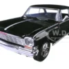 1964 Chevrolet Nova SS Black Muscle Car Collection 1/25 Diecast Model Car New Ray 71823 B