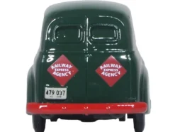 1950 Chevrolet Panel Van "Railway Express Agency" Dark Green 1/87 (HO) Scale Diecast Model Car by Oxford Diecast