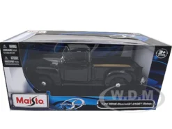 1950 Chevrolet 3100 Pickup Truck Black 1/25 Diecast Model Maisto 31952