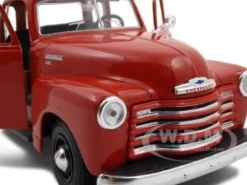 1950 Chevrolet 3100 Pick Up Truck Omaha Orange 1/25 Diecast Model Maisto 31952