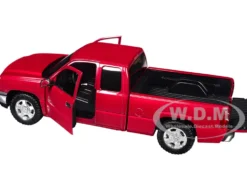 2006 Chevrolet Silverado 1500 Pickup Truck Red Metallic 