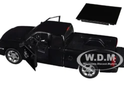 2006 Chevrolet Silverado SS Pickup Truck Black "Timeless Legends" Series 1/25 Diecast Model Car by Motormax