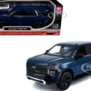 2025 Chevrolet Tahoe PPV Dark Blue "Custom Builder's Kit - Law Enforcement and Public Service" Series 1/24 Diecast Model Car by Motormax