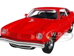 1974 Chevrolet Vega Red Forgotten Classics Series 1/24 Diecast Model Car Motormax 79046r