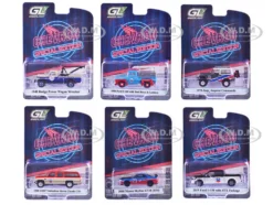 Chevron Special Edition Series 1 Set of 6 pieces 1/64 Diecast Model Cars by Greenlight